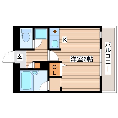 ノーブルシティの物件間取画像